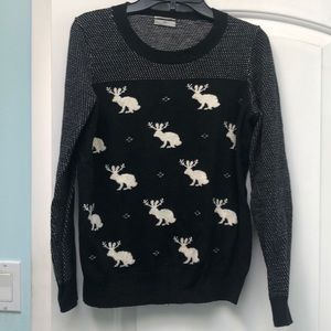 Wallace (Madewell) reindeer sweater sz XS